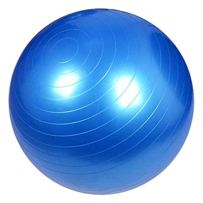 Pelota pilates 55 cm azul
